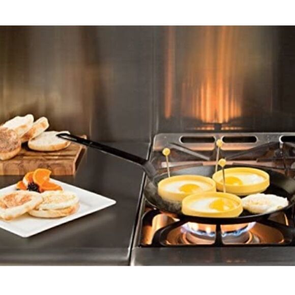 Lodge Silicone Egg Ring, Yellow (1) NWOT - Picture 3 of 5